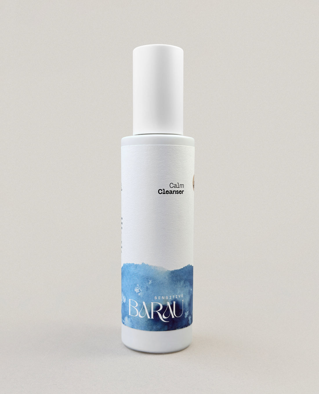 Calm Cleanser von Barau – sanftes Reinigungsgel für empfindliche Haut in der Pumpflasche